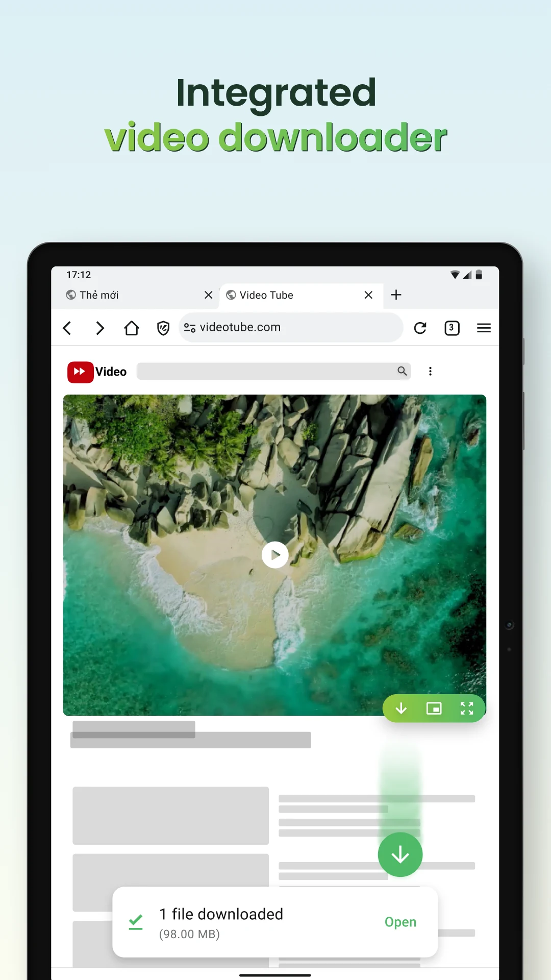 Cốc Cốc: Browser & Adblock screenshot